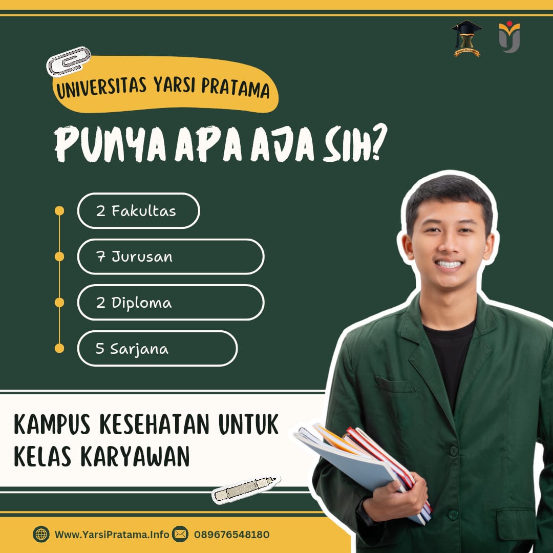 Mengenal 7 Jurusan yang Ada di Universitas Yarsi Pratama