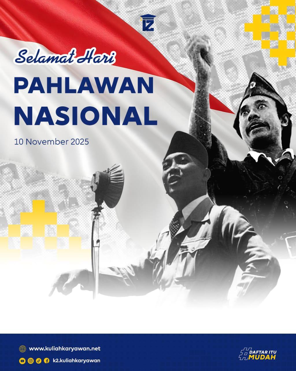 Kampus IBISA Purworejo Selamat Hari Pahlawan 