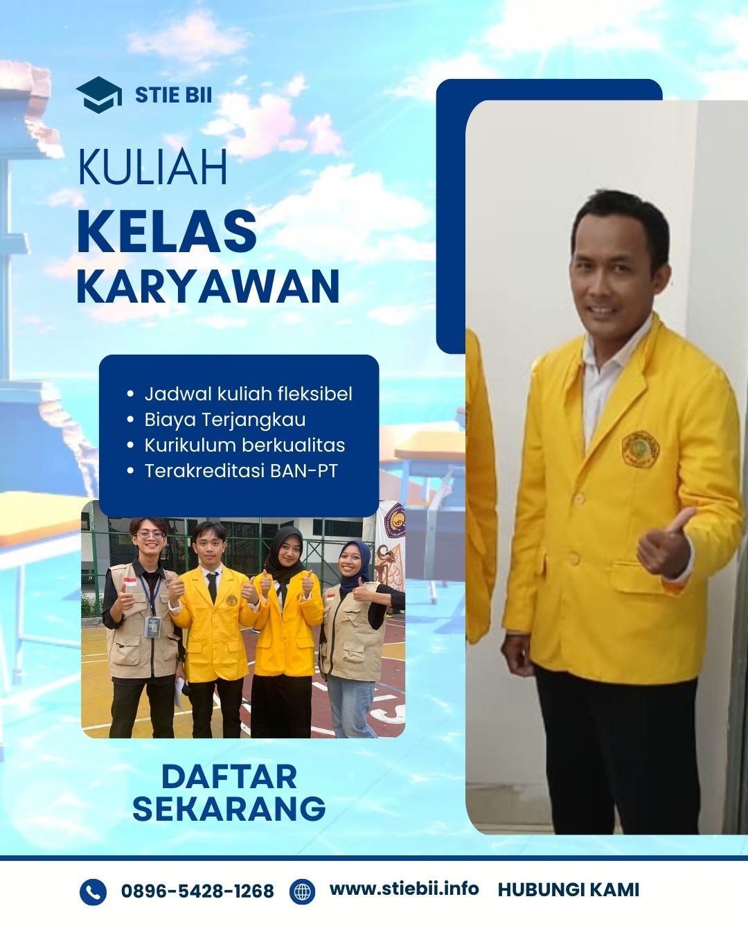 Manfaat Kuliah Kelas Karyawan untuk Pekerja