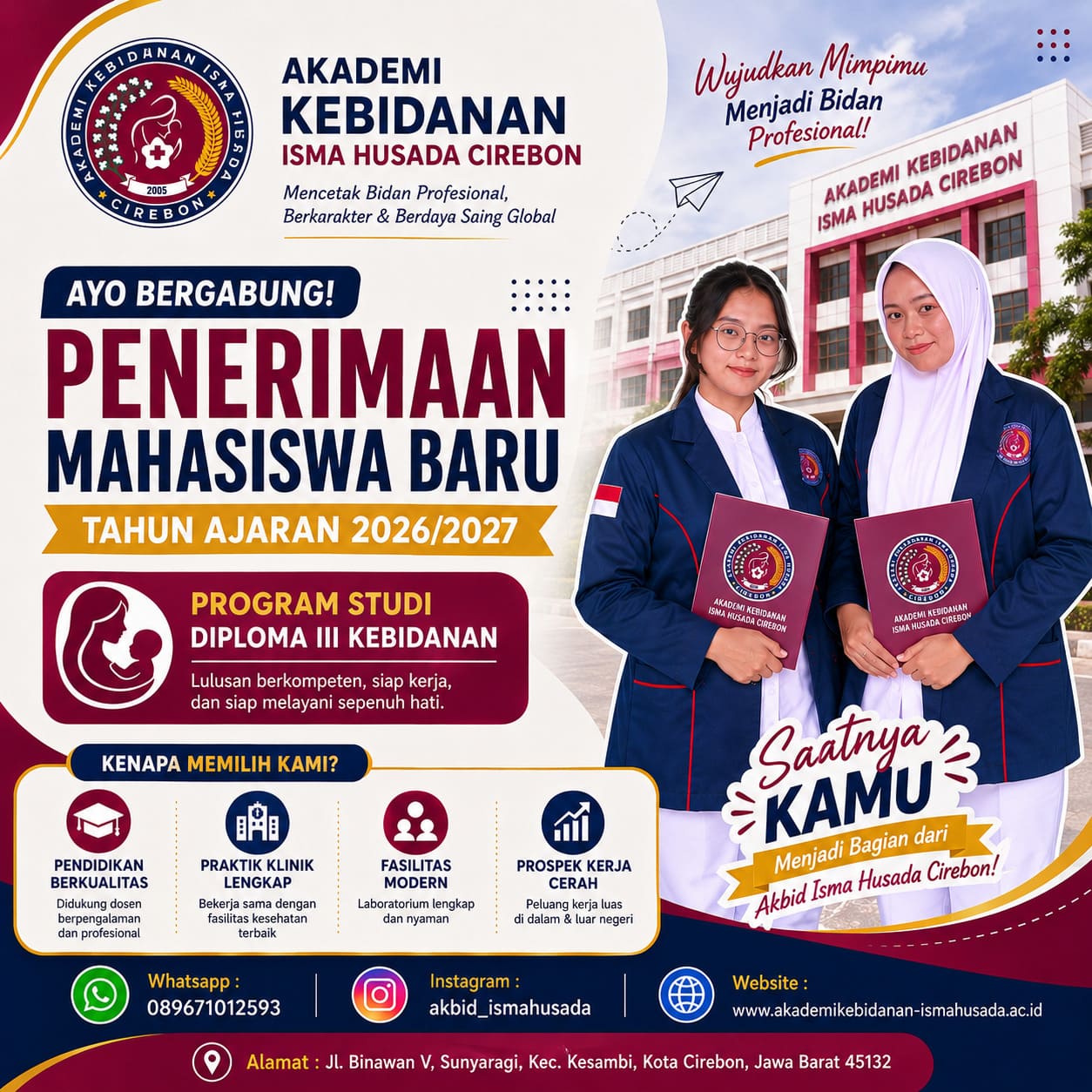 AKBID Isma Husada Pilihan Kampus Kebidanan Cirebon