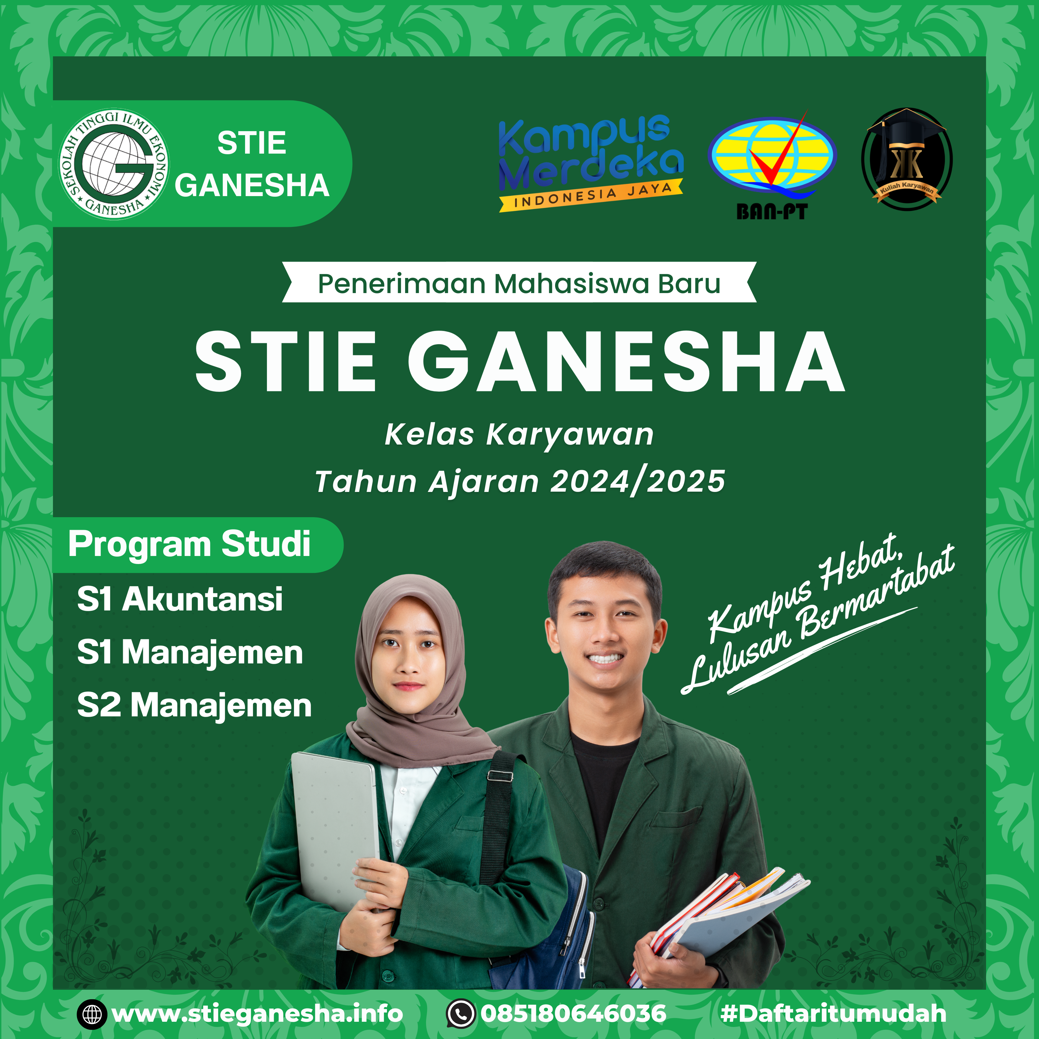STIE Ganesha Tersedia Kelas Online 