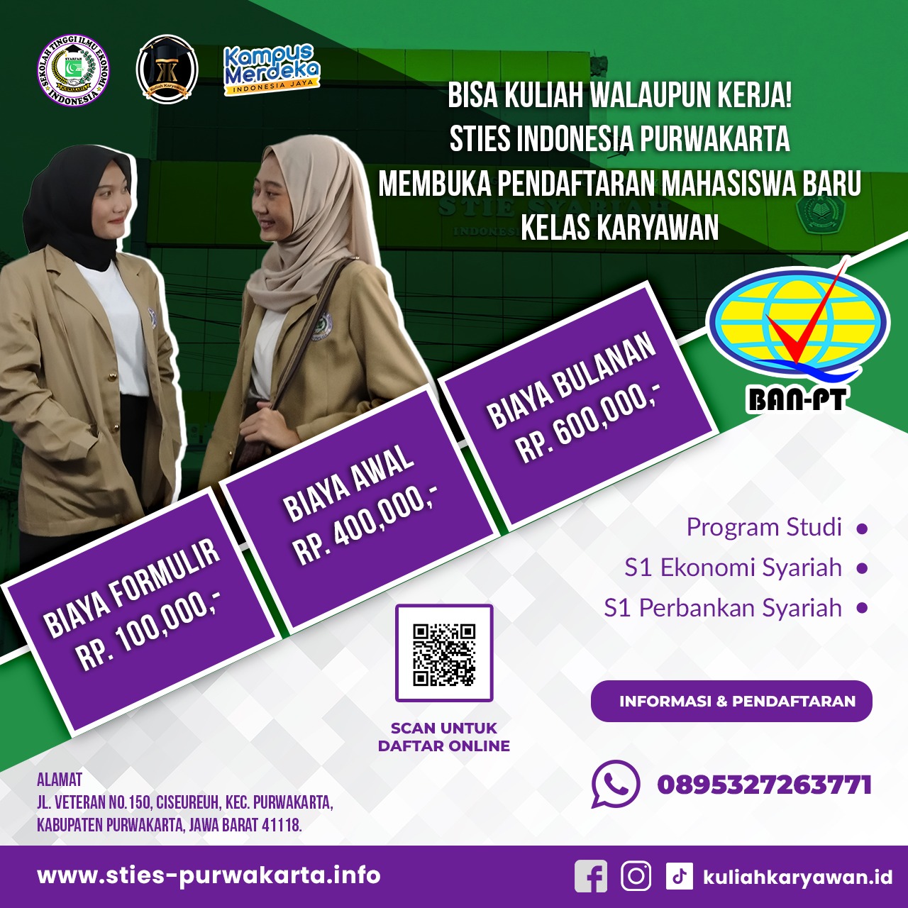 Perguruan Tinggi STIES IP Kuliah Fleksibel