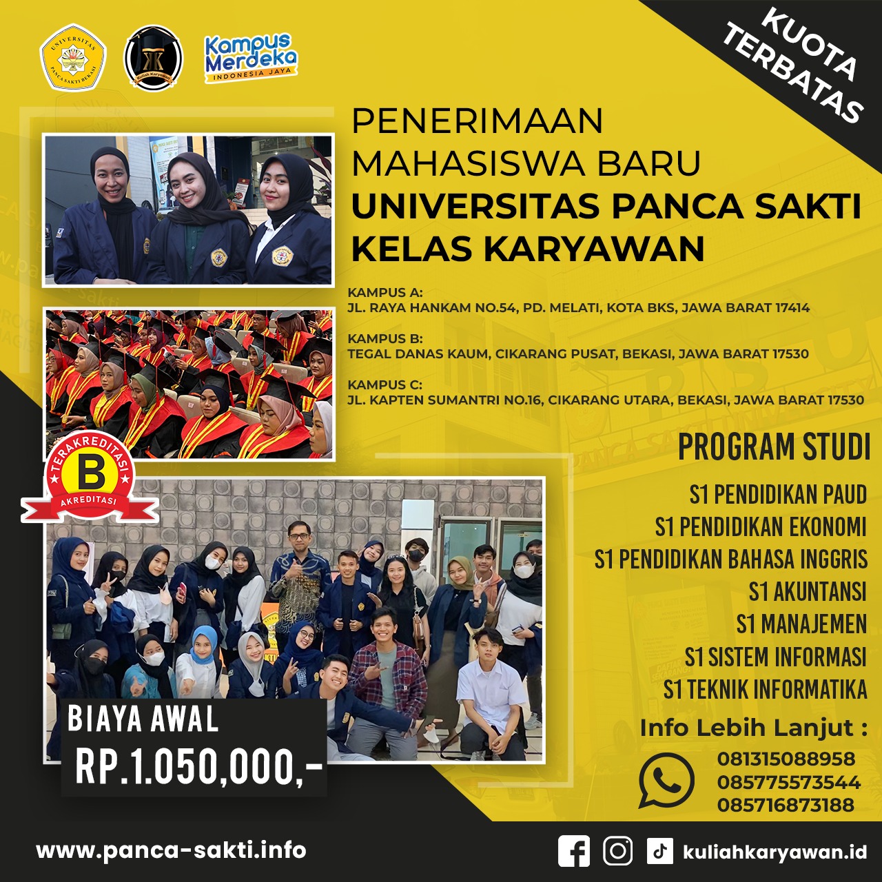Cari Kampus S1 Manajemen Di Daerah Kabupaten Bekasi