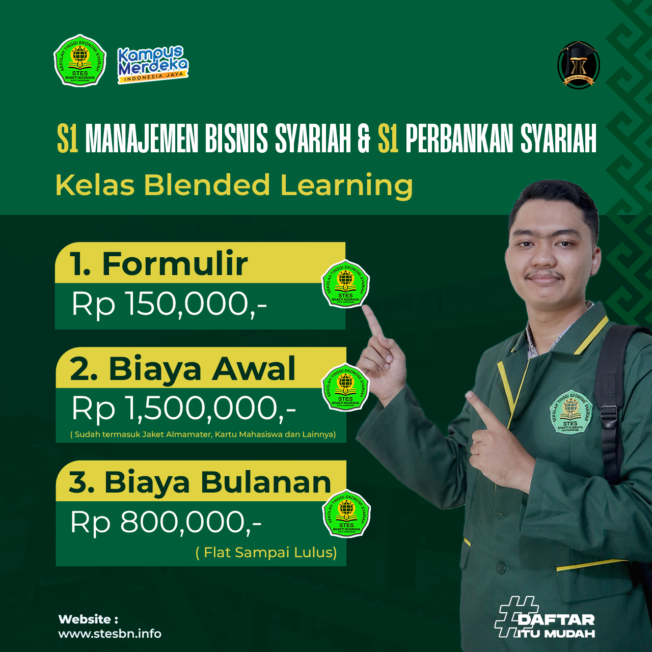 STESBN Merupakan Kampus Angsuran Bulanan