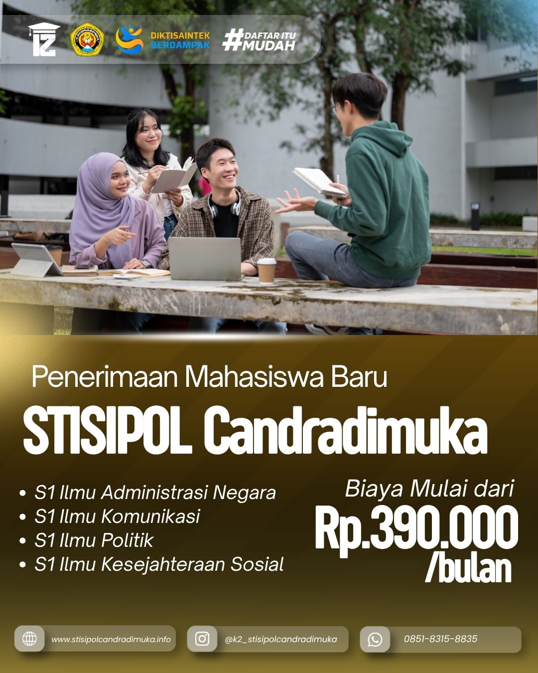 Kerja Lancar Kuliah Menyengkan Hanya Di Kampus STISIPOL Candradimuka Palembang