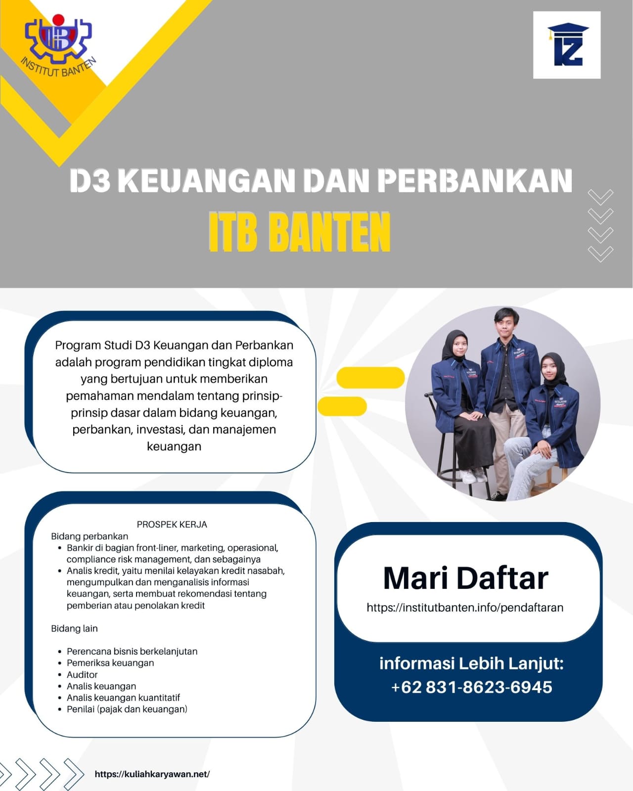 Ingin Jadi Ahli Keuangan, Kuliah Di ITB Banten Aja
