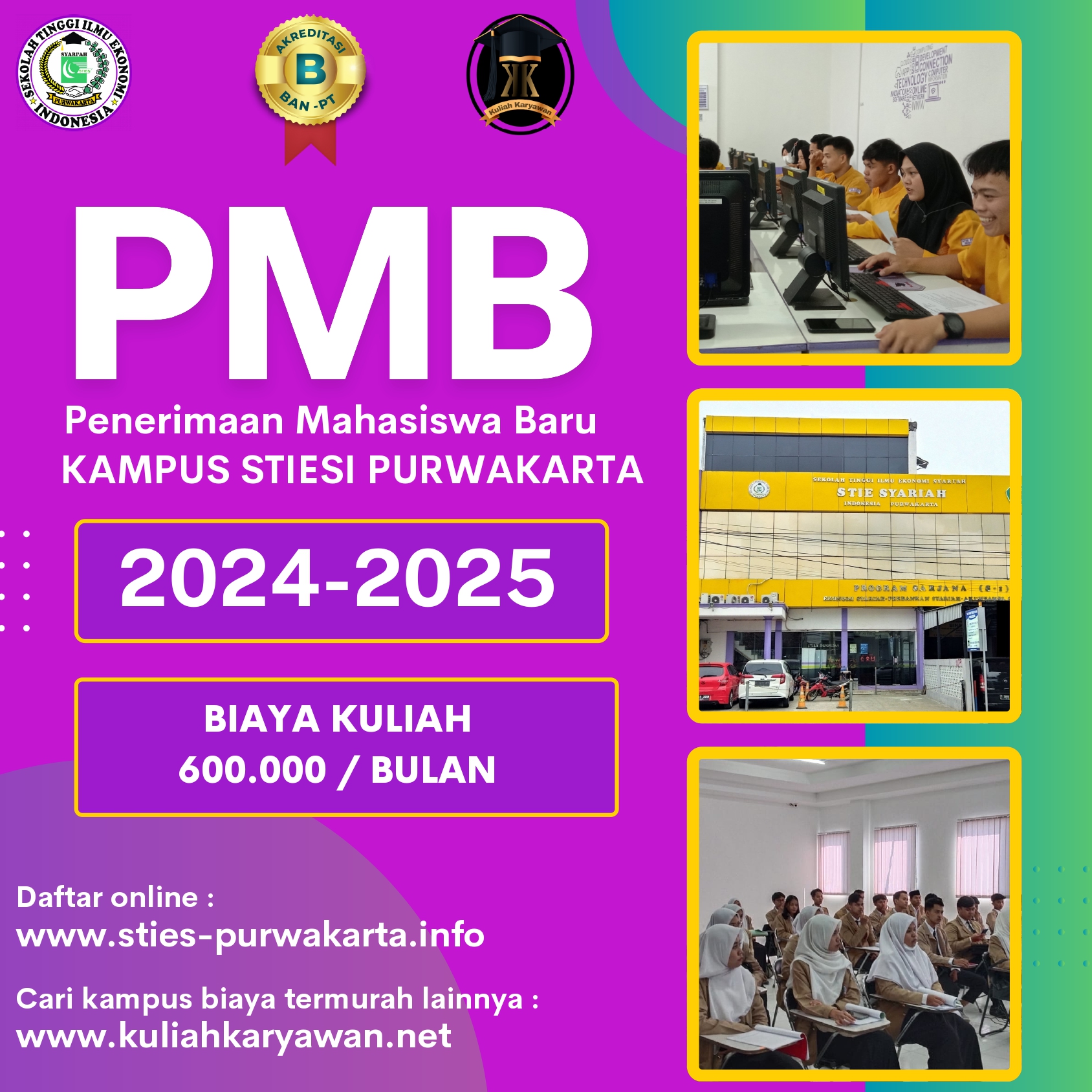 Perguruan Tinggi STIES IP Biaya Terjangkau