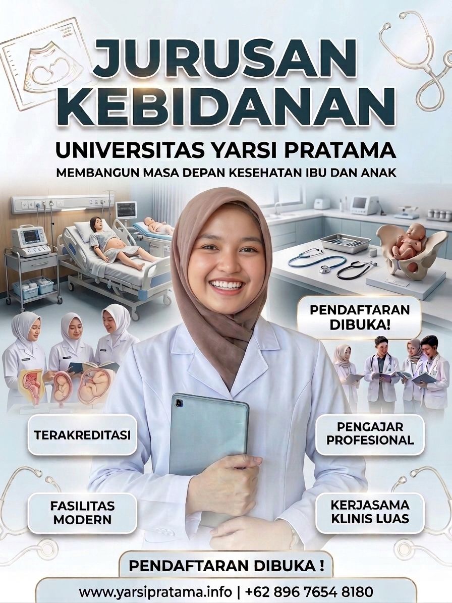 Kuliah Kebidanan Biaya Terjangkau di Tangerang Hanya di Universitas Yarsi Pratama