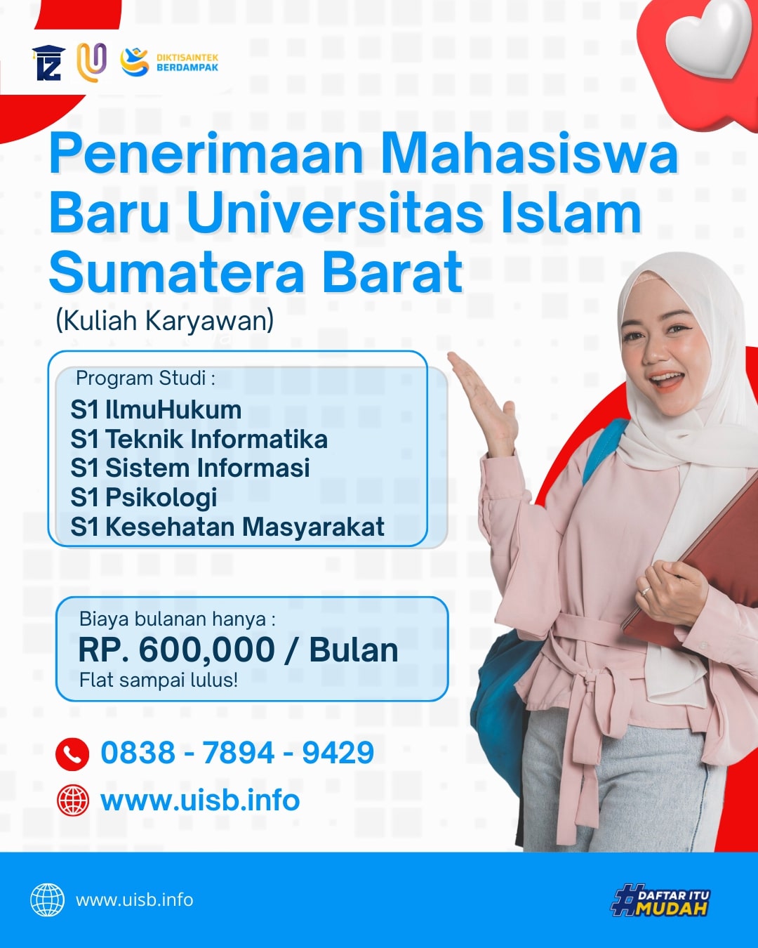 Kuliah Hybrid di Kampus UISB Padang Kelas Karyawan