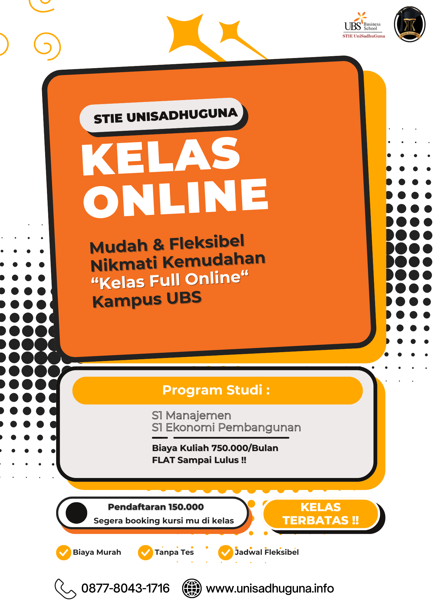 Kuliah Online dan Jadwal Malam di Kampus UBS Jakarta Selatan