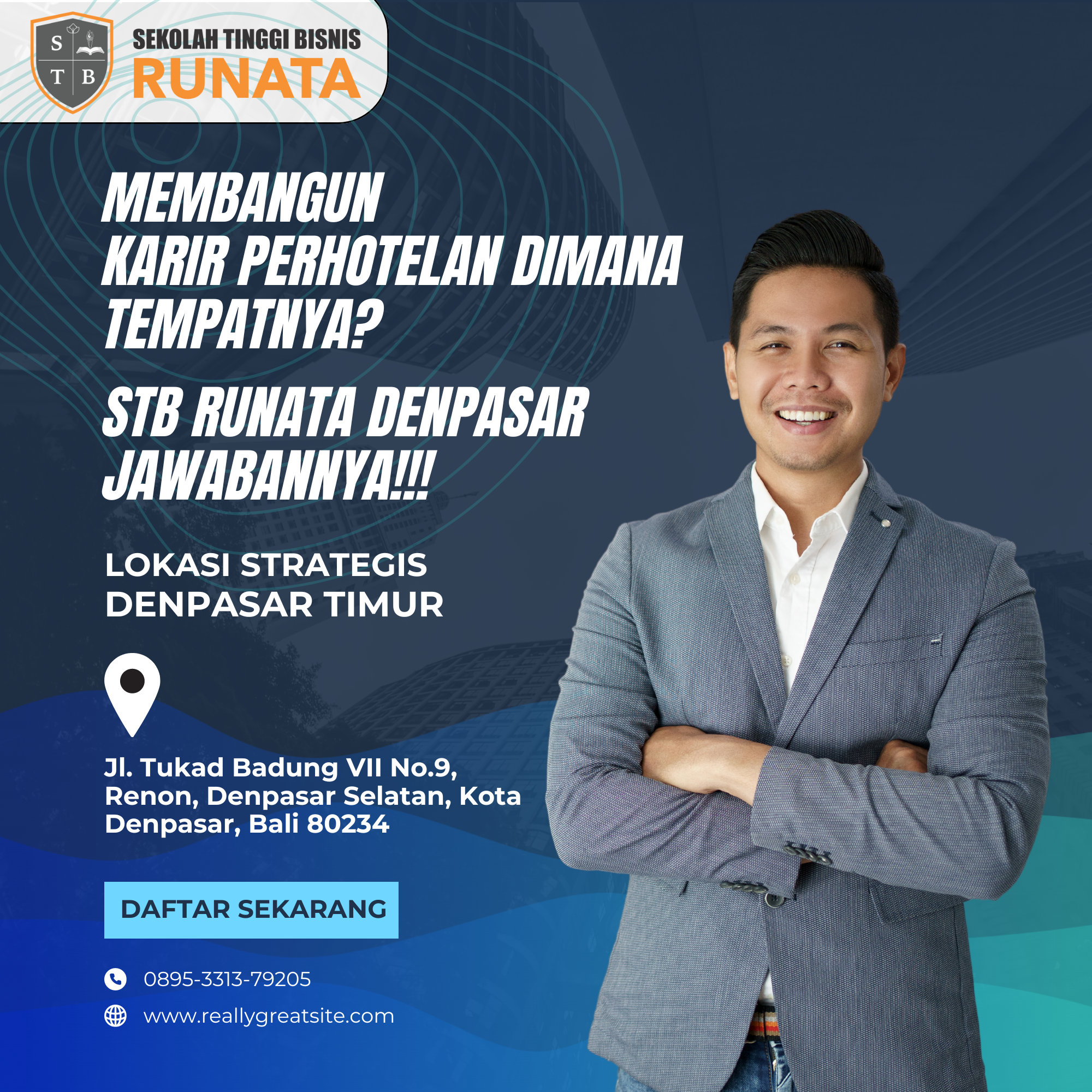 Peluang Berkarir Di Dunia Perhotelan STB Runata Denpasar