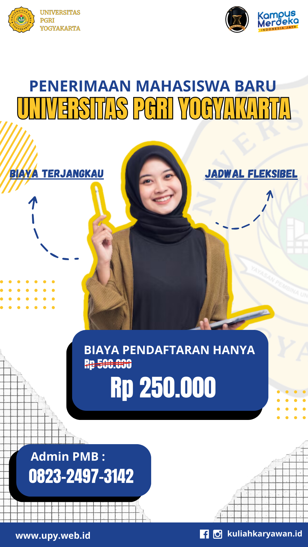 Informasi Penerimaan Mahasiswa Baru Universitas PGRI Yogyakarta