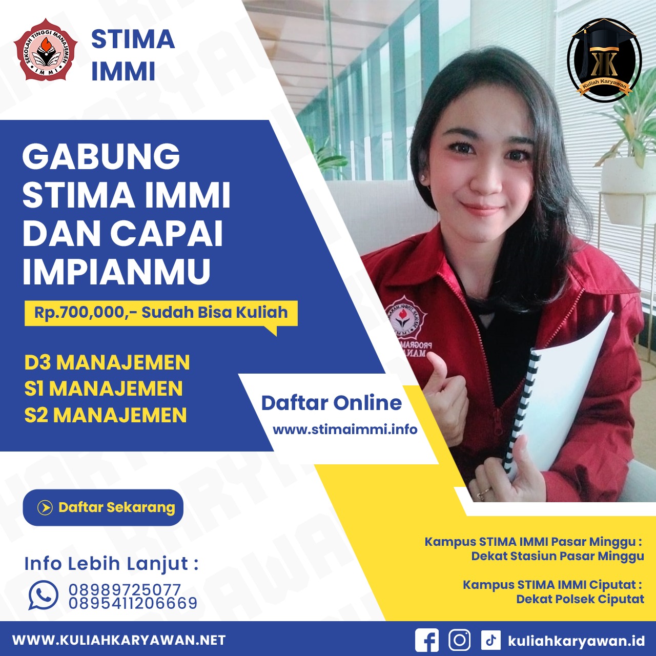 Kampus Unggulan Kuliah Karyawan Ciputat