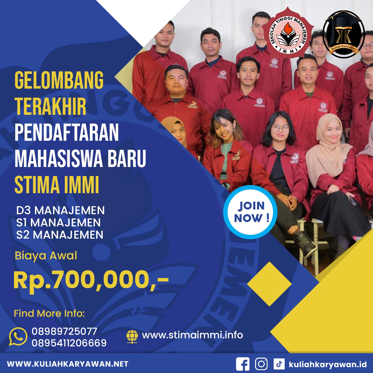 Informasi Kuliah Sambil Kerja di Ciputat