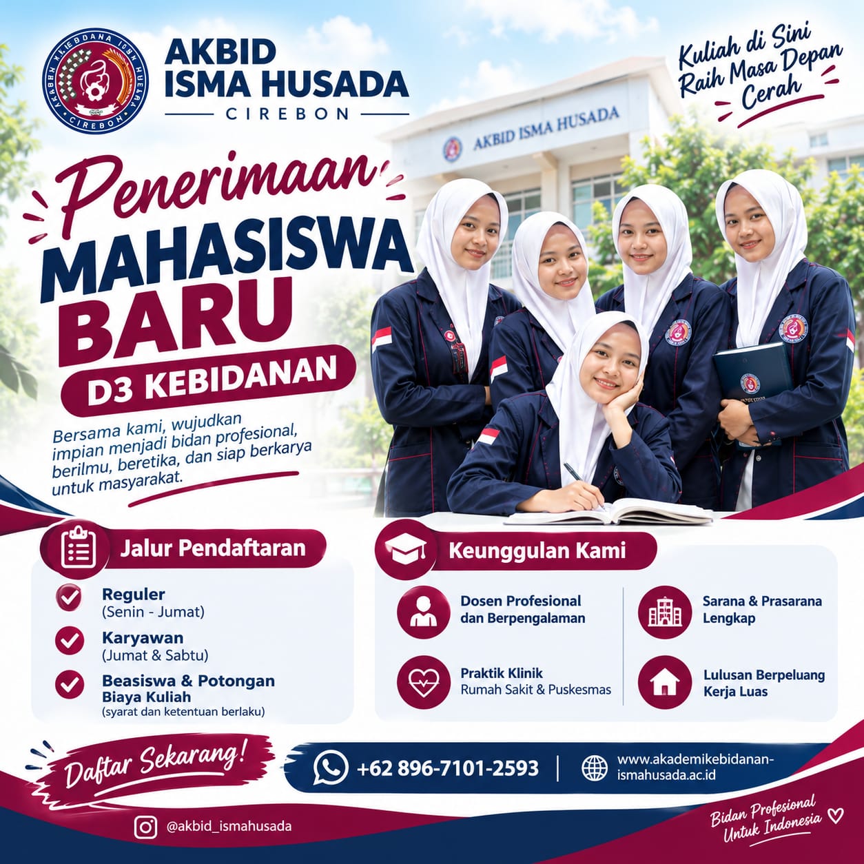 Nikmati Perkuliahan AKBID Isma Husada Cirebon