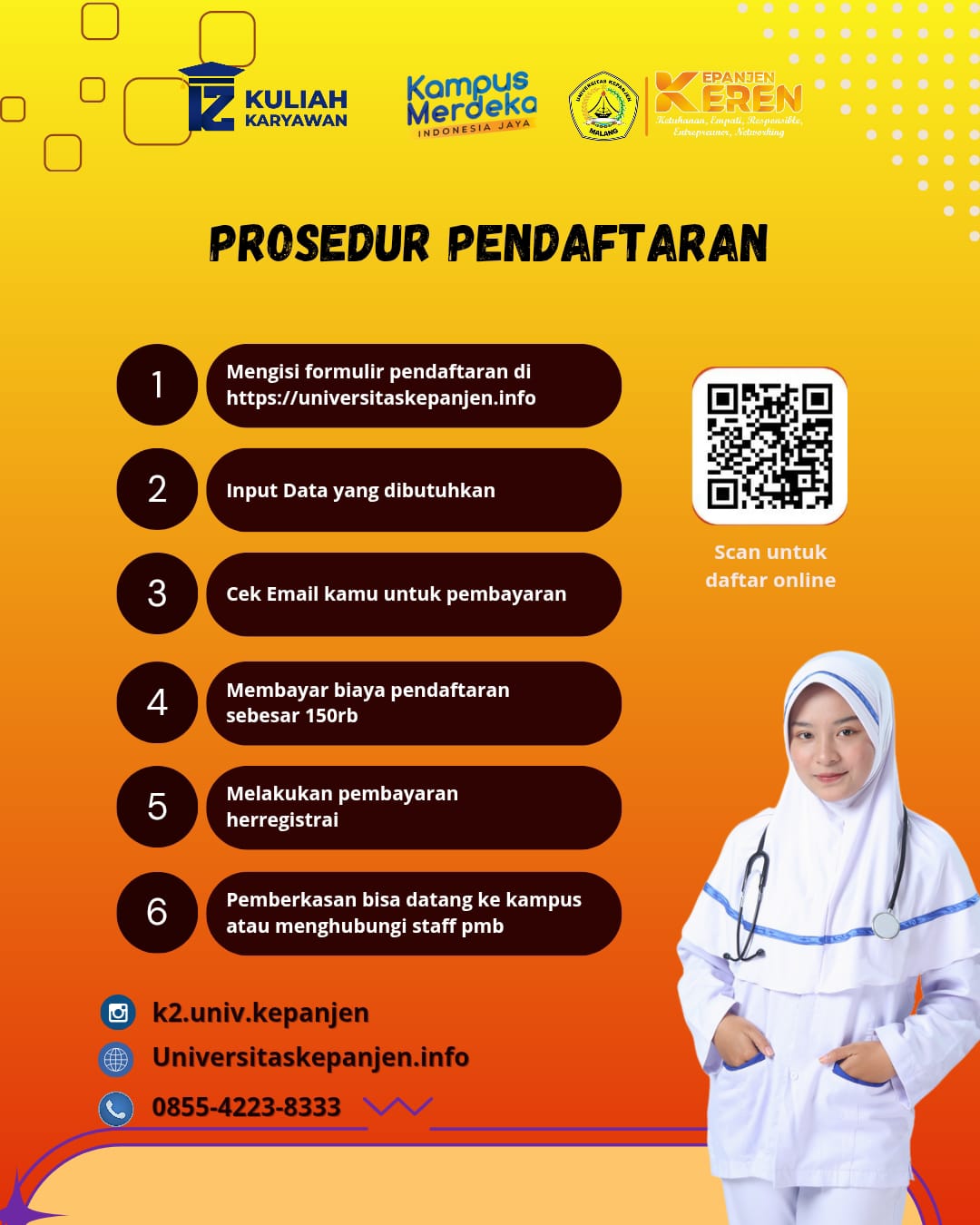 Tata Cara Pendaftaran Kuliah Karyawan Universitas Kepanjen