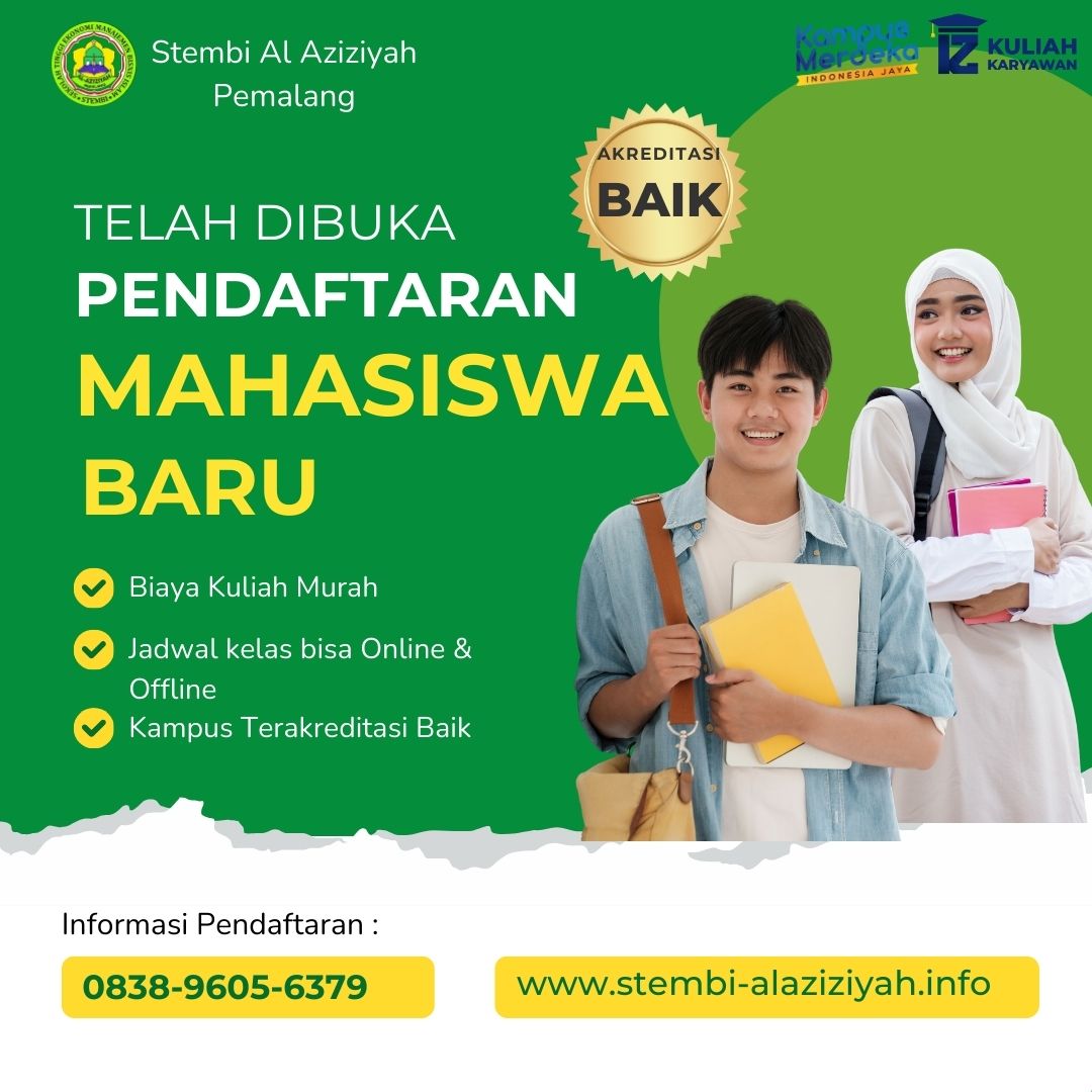 Kelebihan Daftar Kuliah di Stembi Al Aziziyah Pemalang