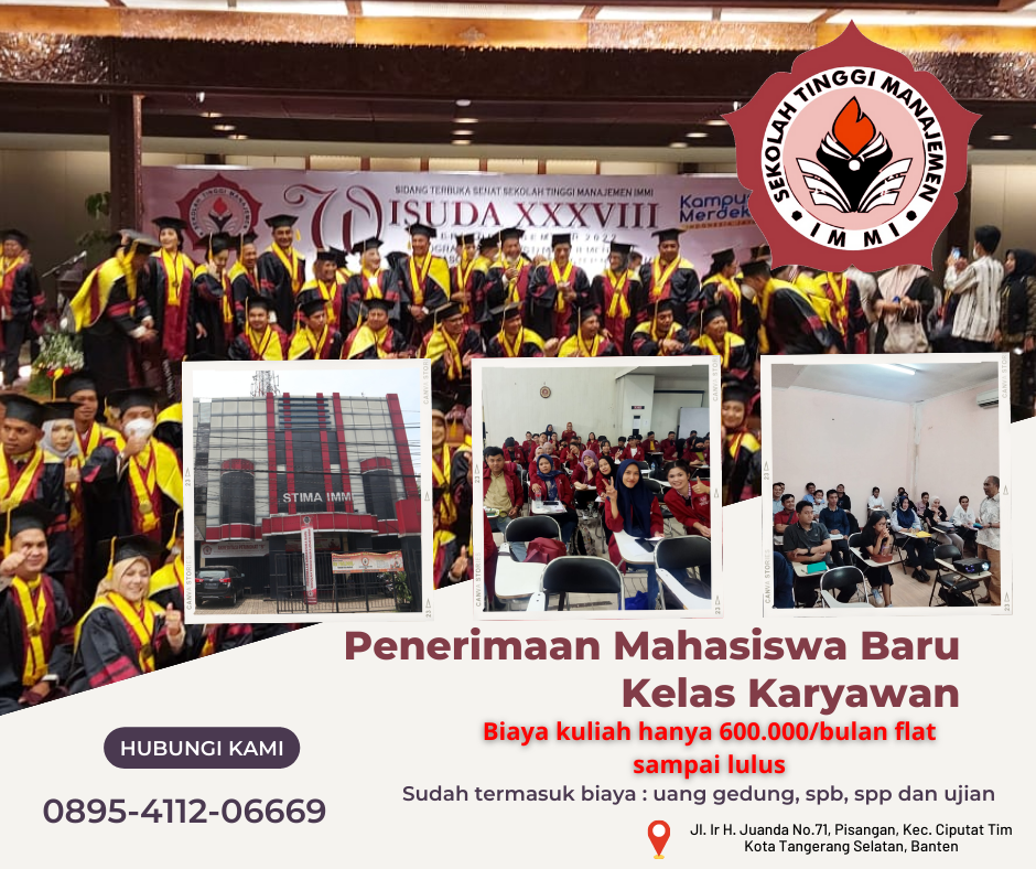 Kampus Kelas Karyawan dekat Pesanggrahan Bintaro