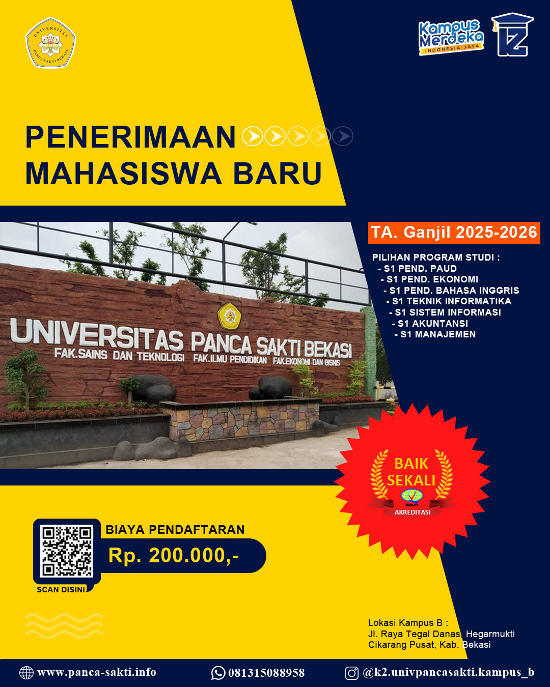 Universitas Akreditasi B di Cikarang