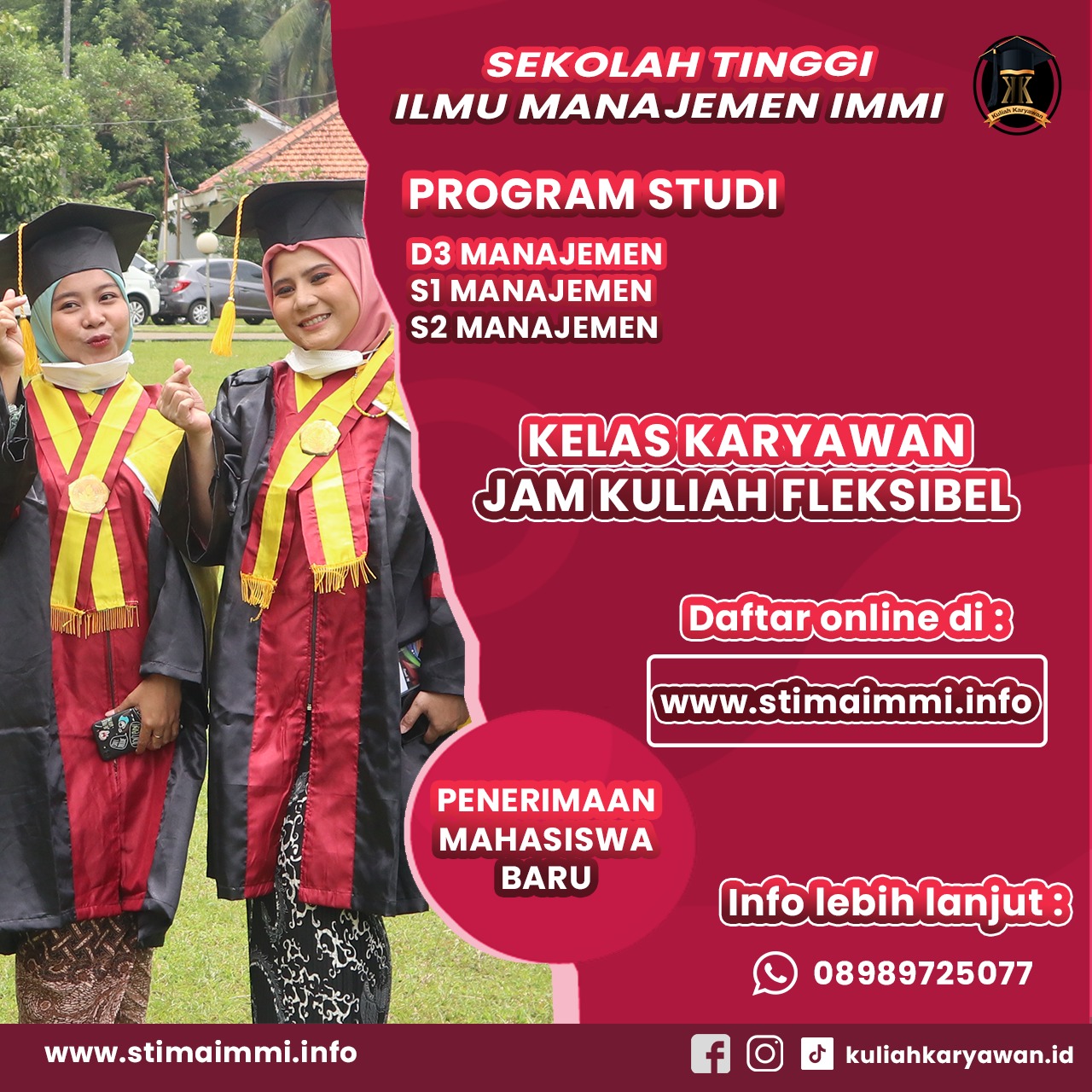 Kampus Manajemen STIMA IMMI Pasar Minggu Kuliah Karyawan