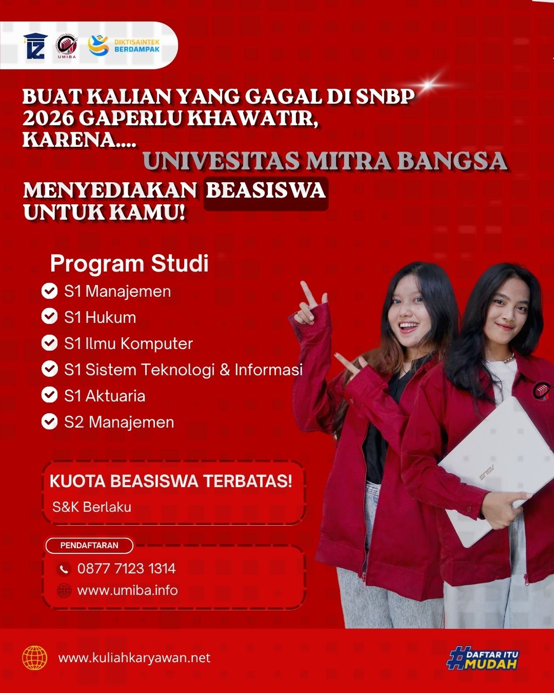 Kuliah Fleksibel Tahun 2026 Untuk Karyawan Dan Fresh Graduate Di UMIBA Bintaro