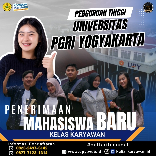 Perguruan Tinggi  Universitas PGRI Yogyakarta UPY Swasta Terbaik Di Daerah Istimewa Yogyakarta