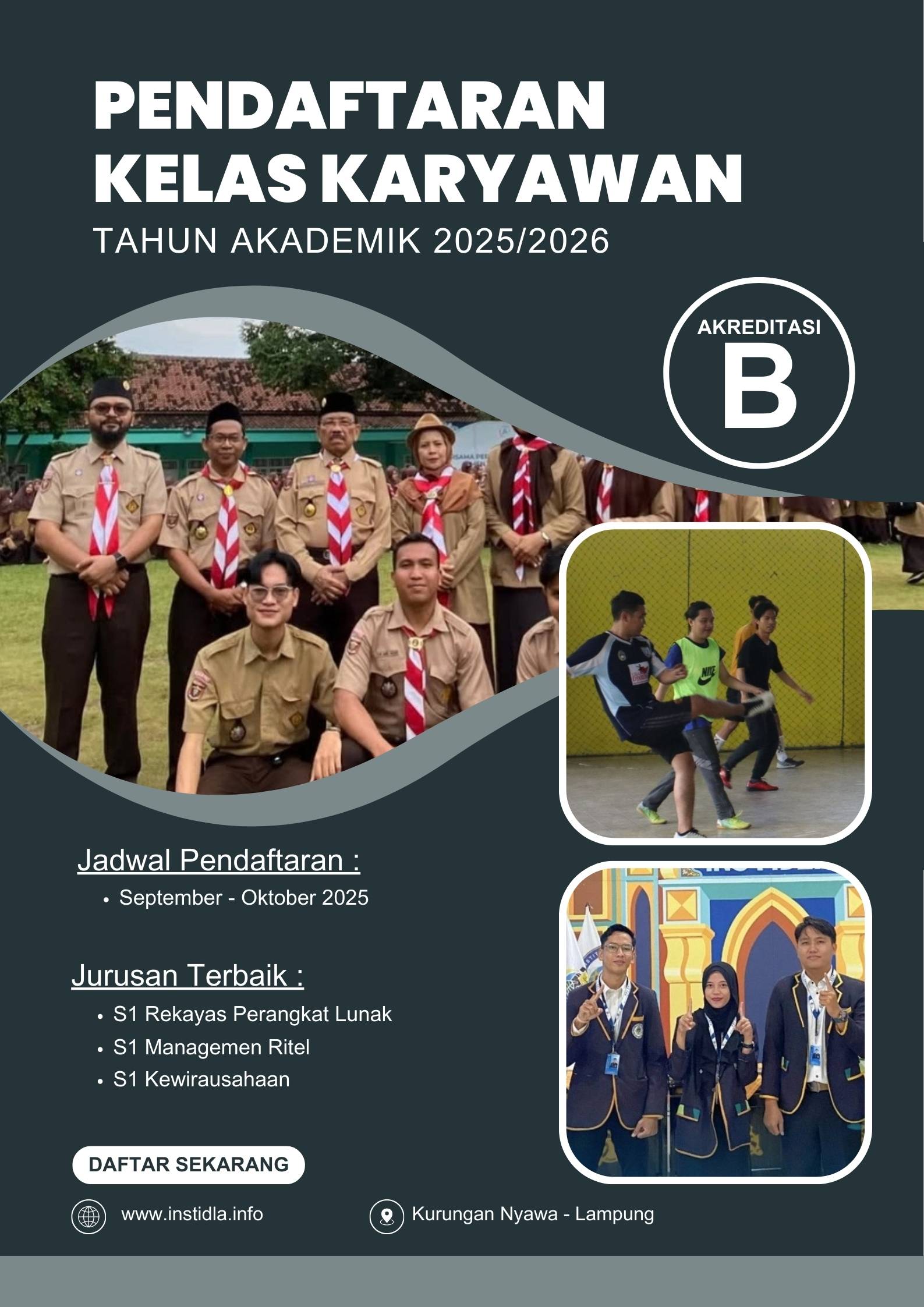 Segera Di Tutup Penerimaan Mahasiswa Baru Kampus INSTIDLA Lampung