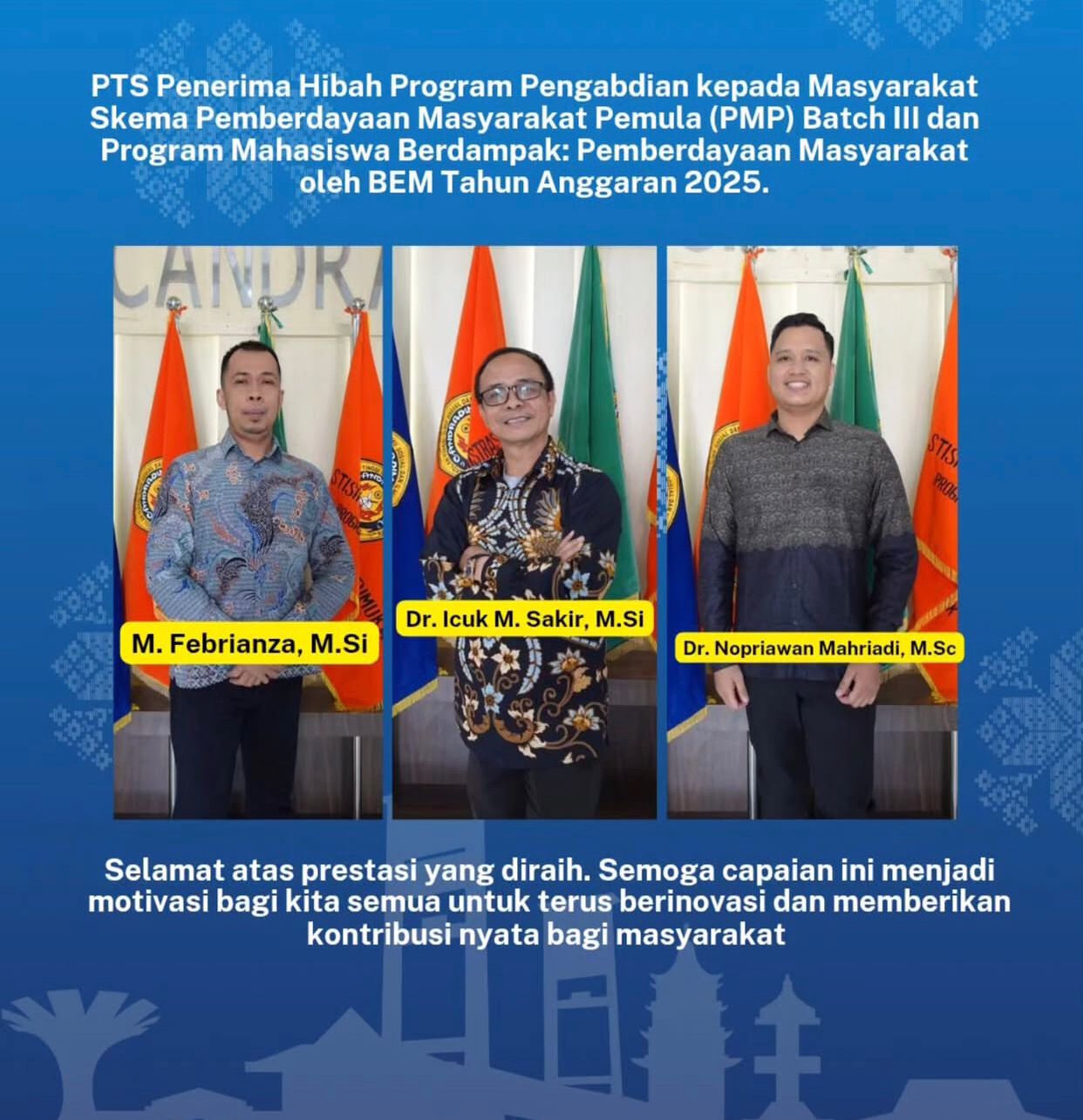 Prestasi Kampus STISIPOL Candradimuka Palembang