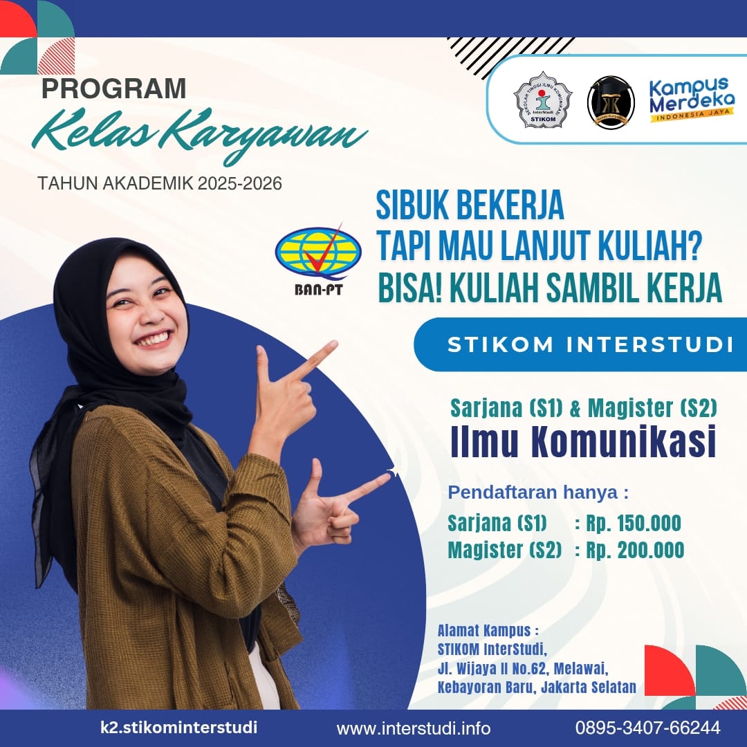 STIKOM InterStudi Pilihan Terbaik untuk Kelas Karyawan dengan Jadwal Kuliah Fleksibel