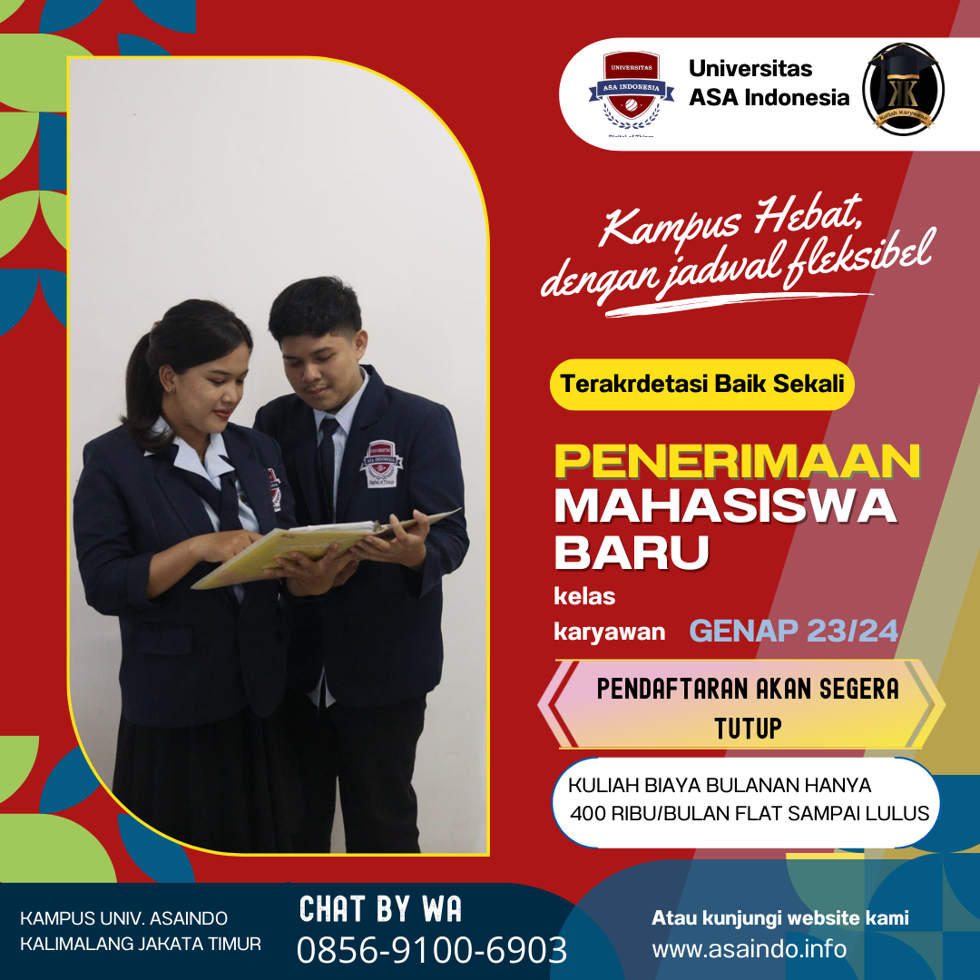 Kuliah Jurusan S1 Akuntansi Murah DI Universitas Asaindo Jakarta
