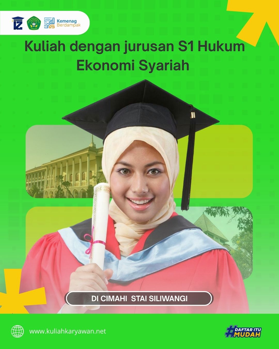 Kampus dengan Jurusan S1 Hukum Ekonomi Syariah di Cimahi STAI Siliwangi