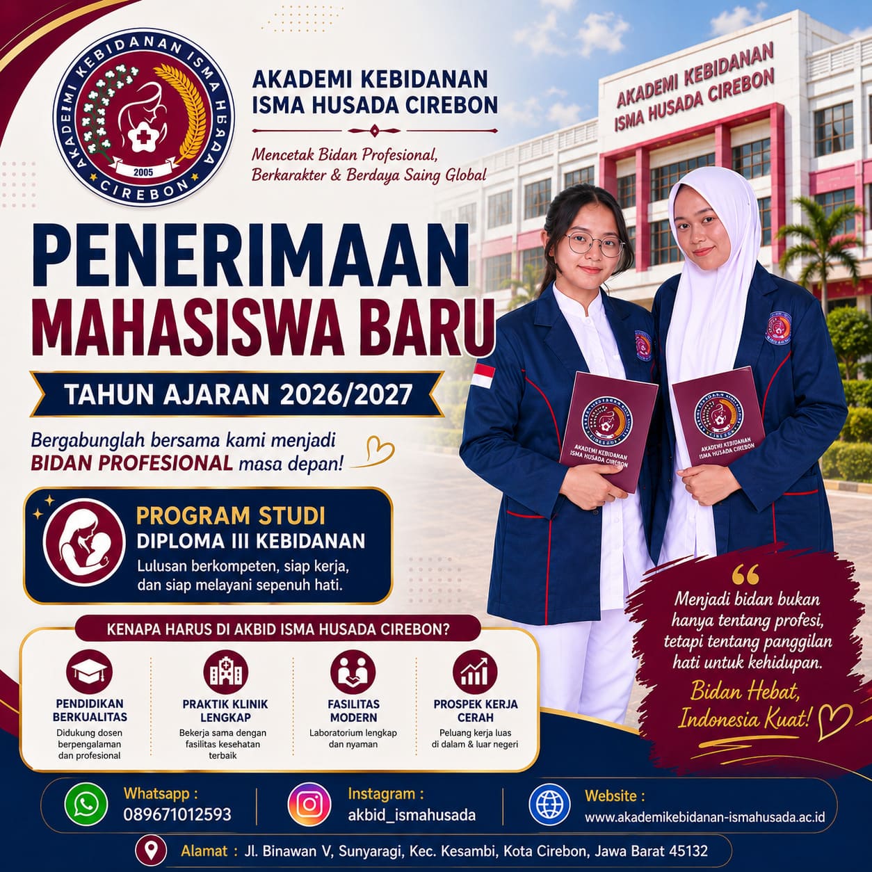 Akademi Kebidanan Isma Husada Kampus Pilihan Bidan Profesional