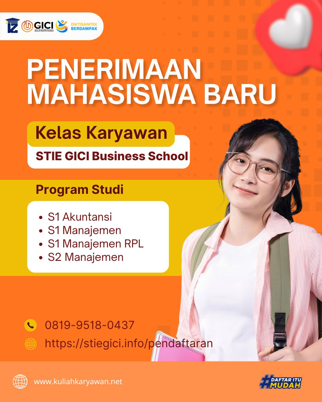 Kampus STIE GICI Business School Bekasi