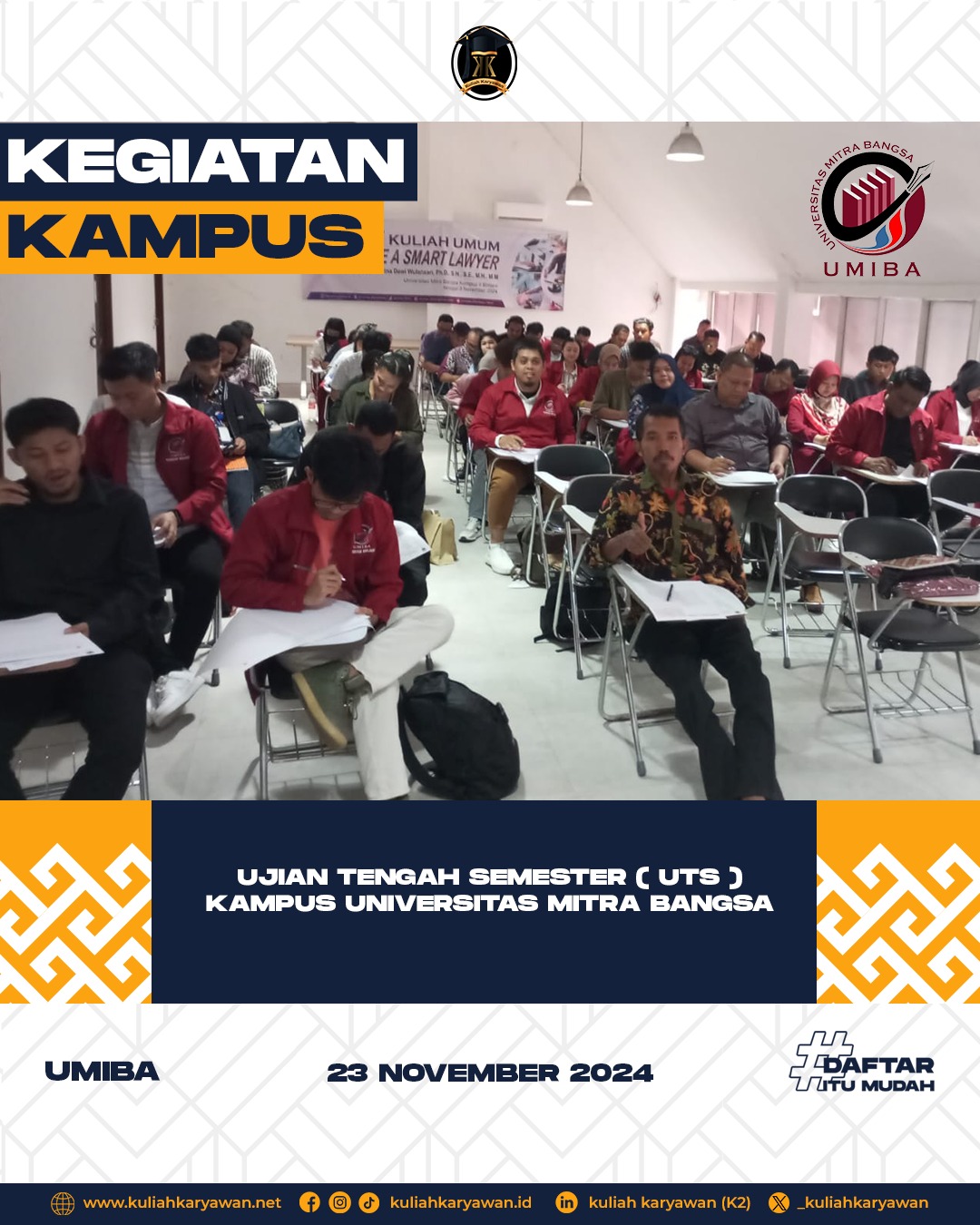 Cara Daftar Kuliah S1 Manajemen Universitas Mitra Bangsa