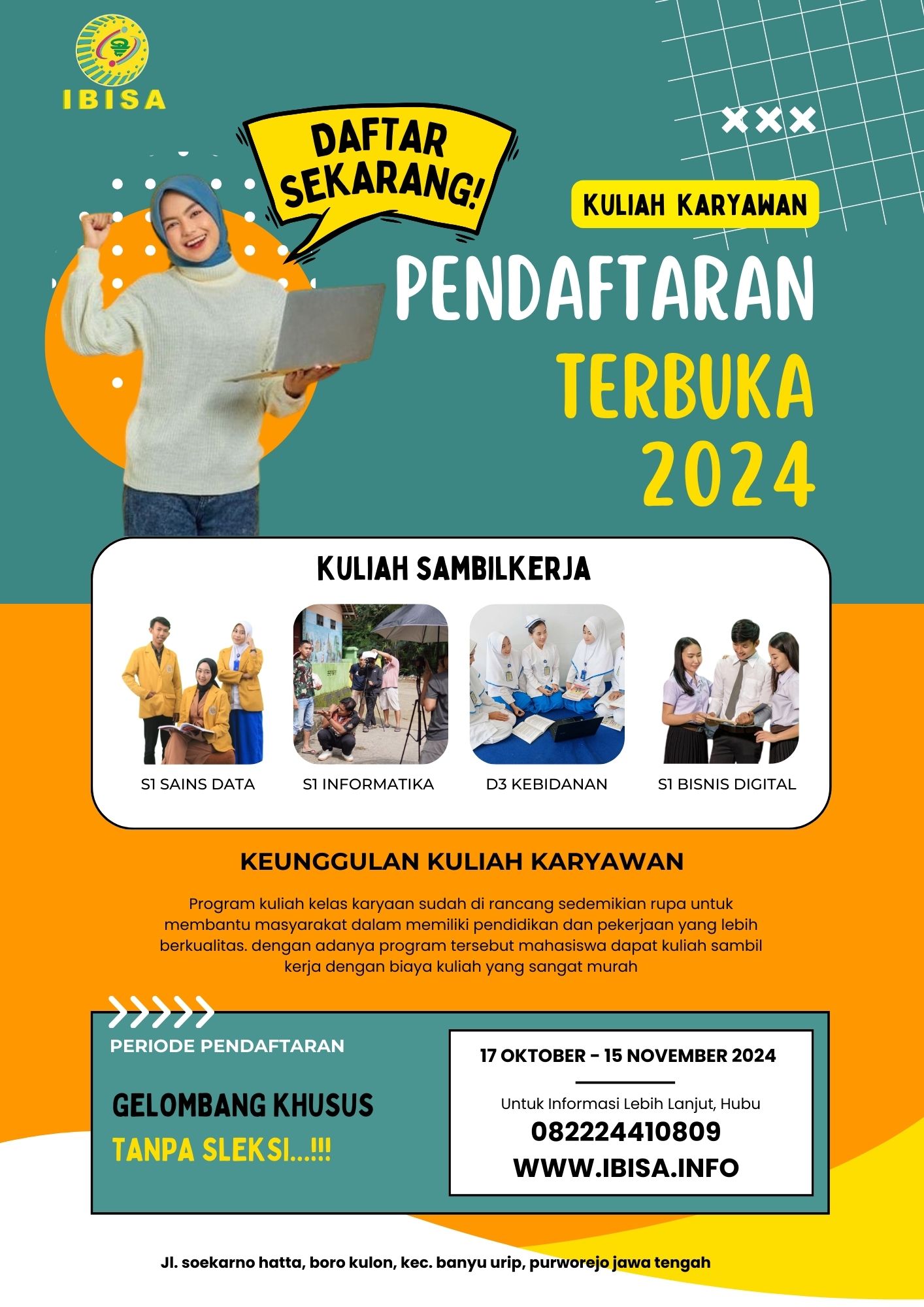 Sibuk Kerja Tetap Bisa Kuliah