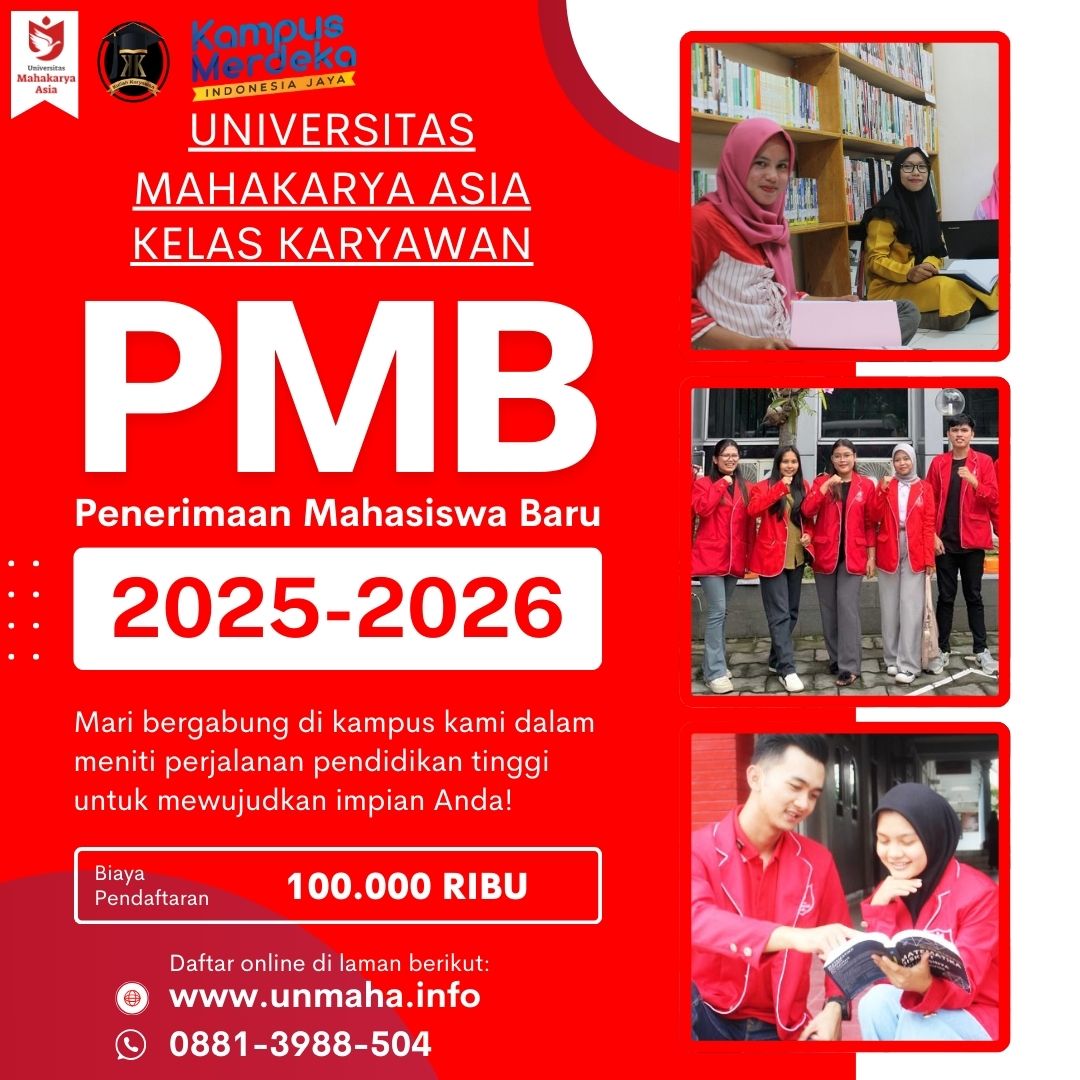 Universitas Mahakarya Asia: Perguruan Tinggi Kelas Karyawan di kampus K2 Yogyakarta