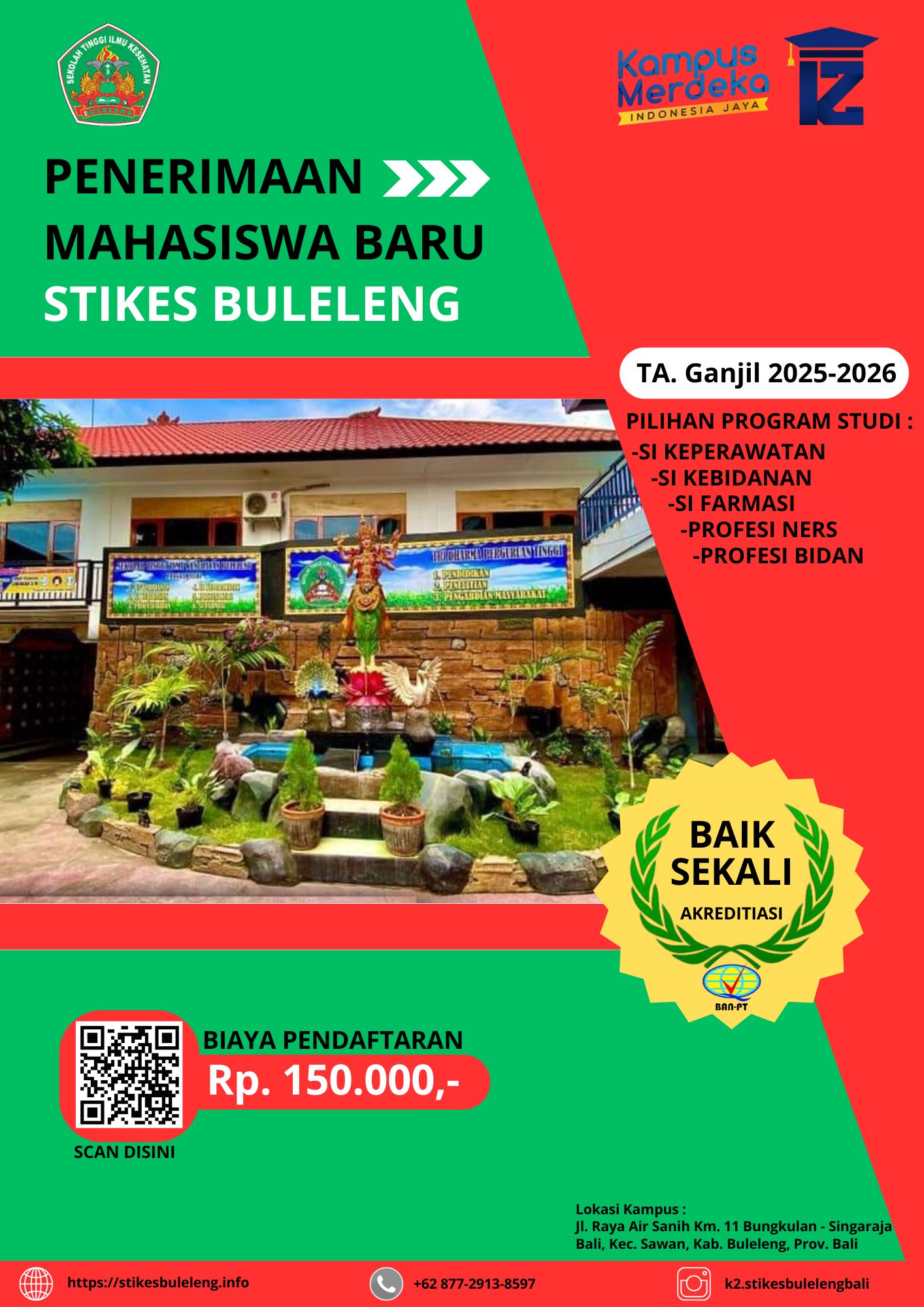 STIKES BULELENG TERAKREDITASI B