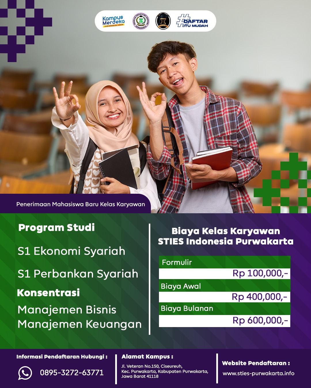 Kuliah Malam Sekolah Tinggi Ilmu Ekonomi Syariah Indonesia K2