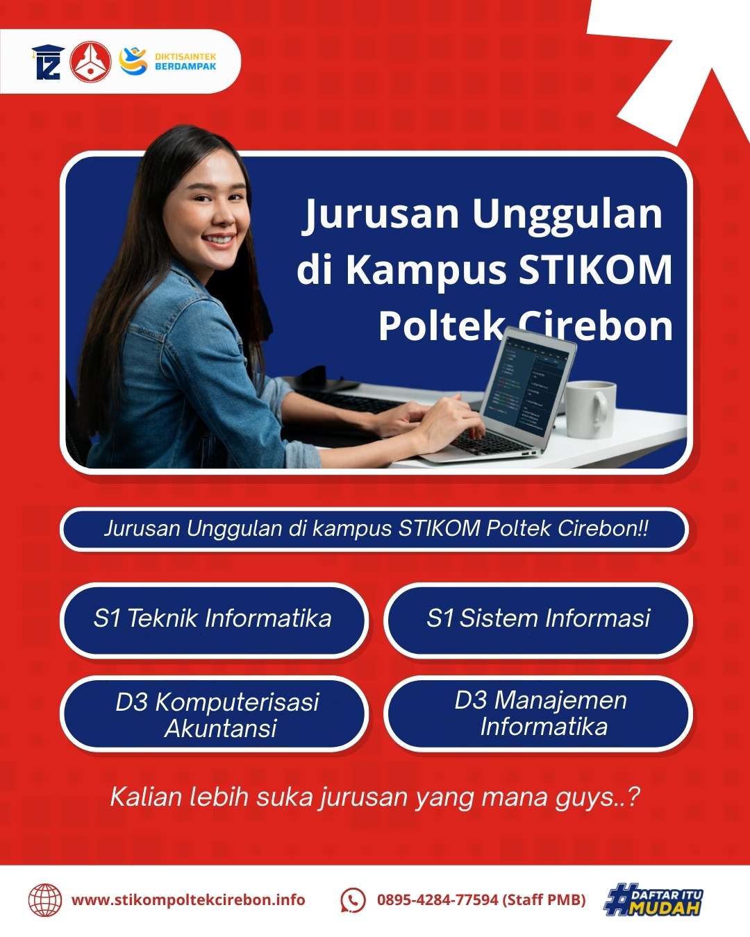 Jurusan unggulan STIKOM Poltek Cirebon