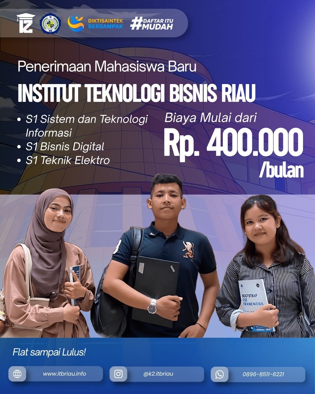 Tetap Bisa Kerja Sambil Kuliah di ITB Riau