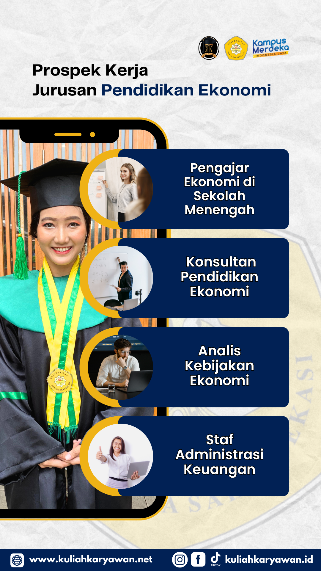 Kampus Kuliah Kelas Karyawan Sekitaran Jatimakmur
