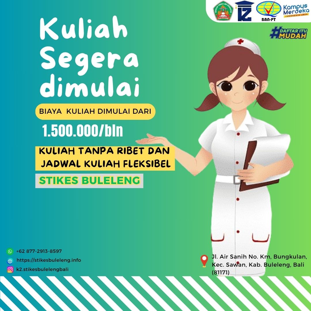Yukk, Cari Tahu Syarat Dan Tata Cara Pendaftaran Di STIKES Buleleng