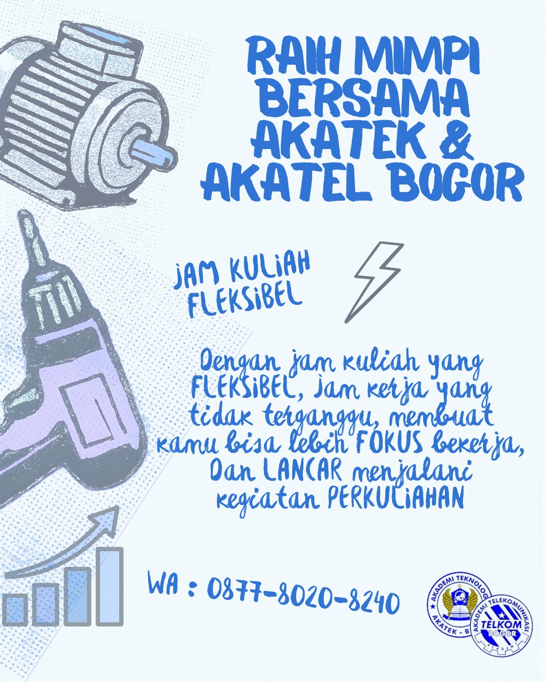Kelas Karyawan Untuk Pekerja Di Kampus Akatek Dan Akatel Bogor