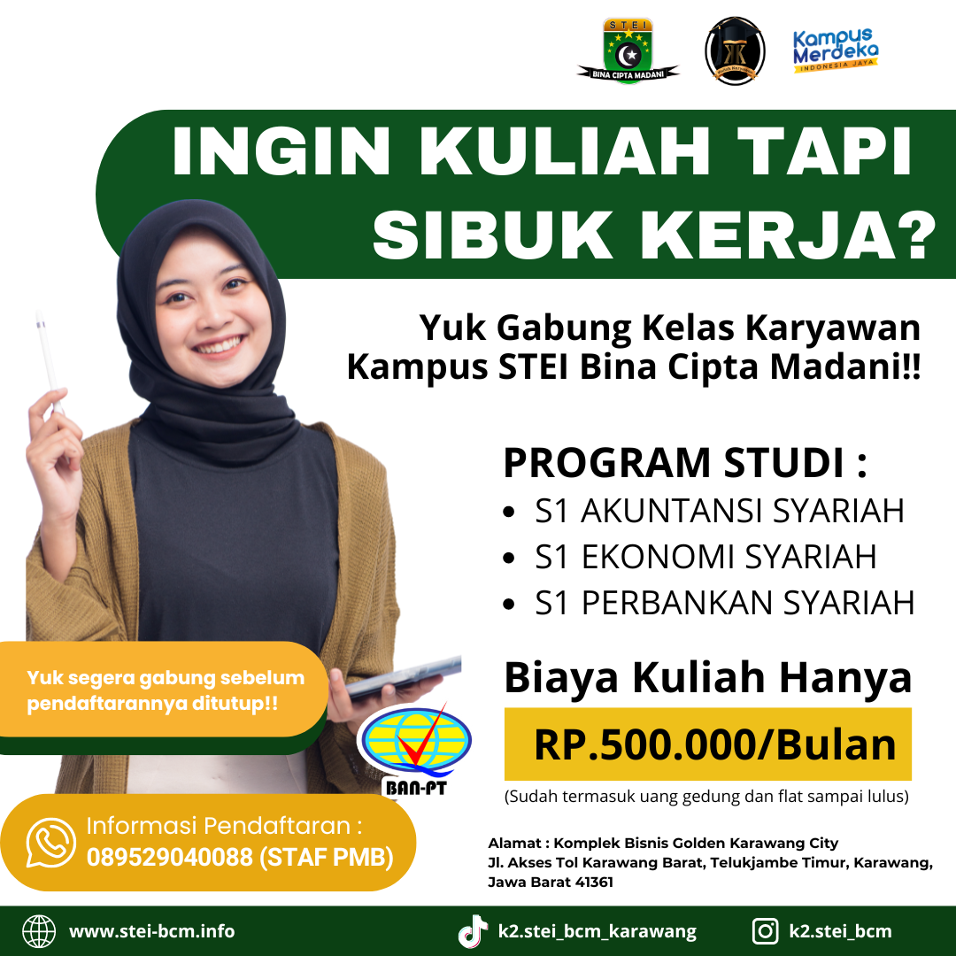 Kampus di Karawang yang menyediakan program Kelas Karyawan