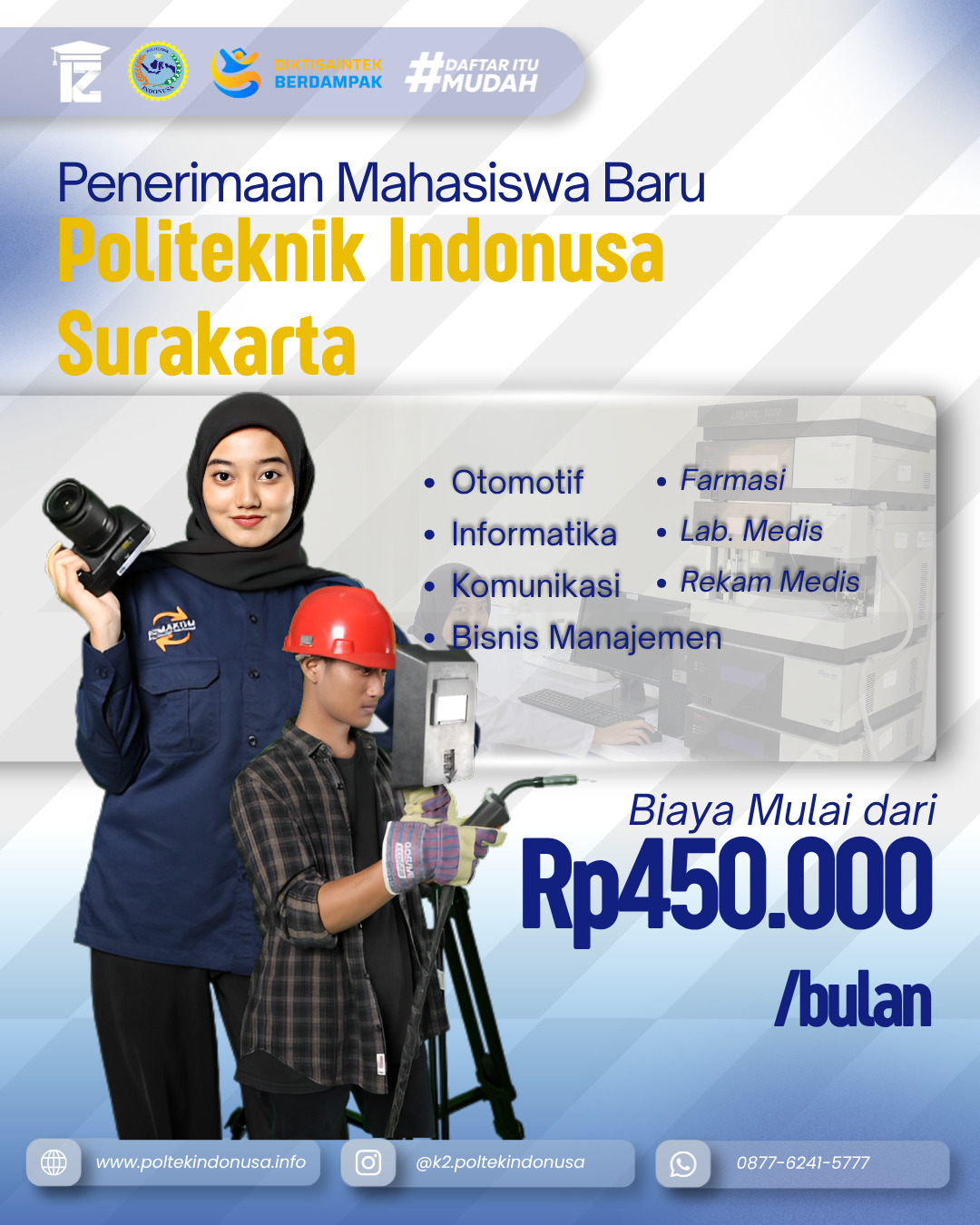 Politeknik Indonusa Surakarta Buka Pendaftaran Mahasiswa Baru