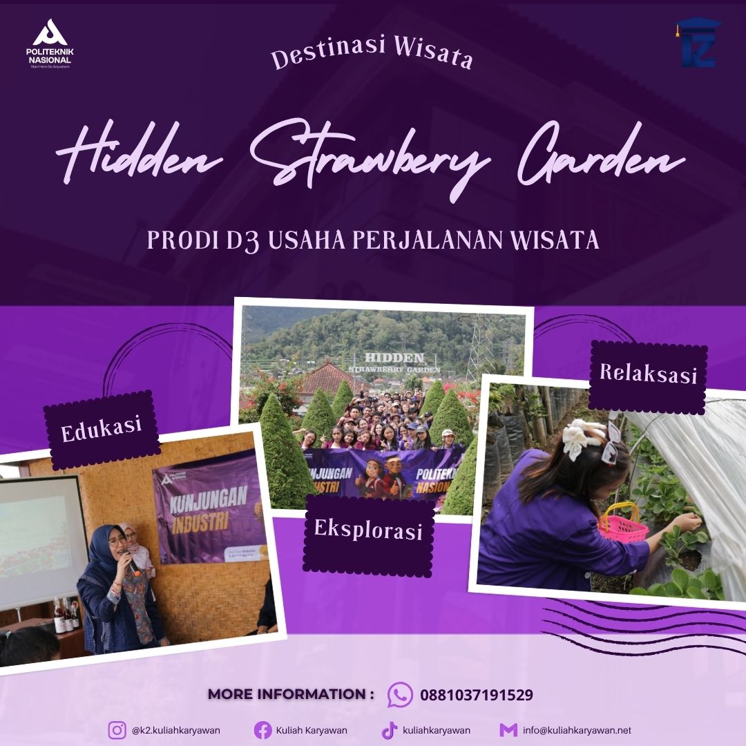  Jelajahi Dunia Wisata Bersama Prodi D3 Usaha Perjalanan Wisata Kampus Politeknik Nasional