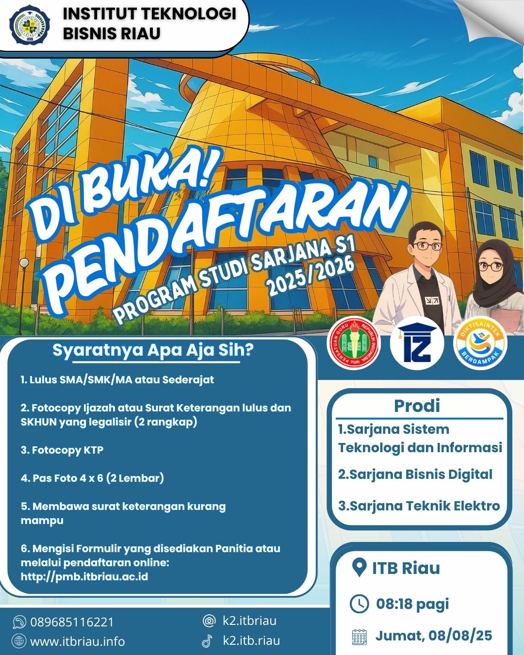Gaji jalan ilmu jalan bareng ITB Riau