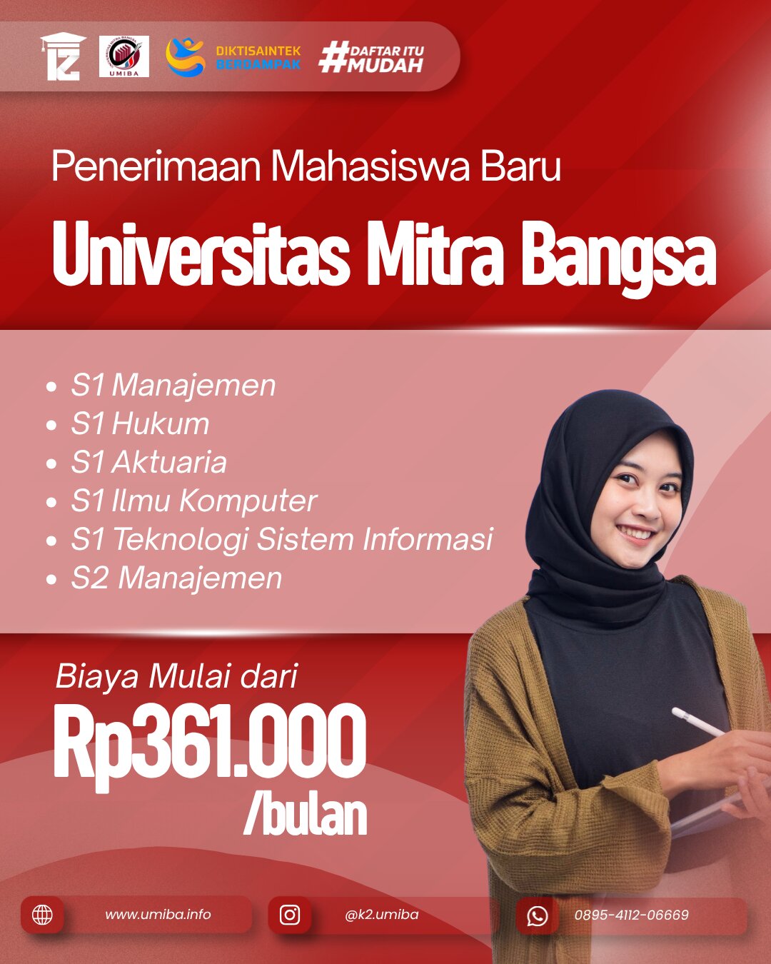 Sistem Kuliah Kampus Universitas Mitra Bangsa