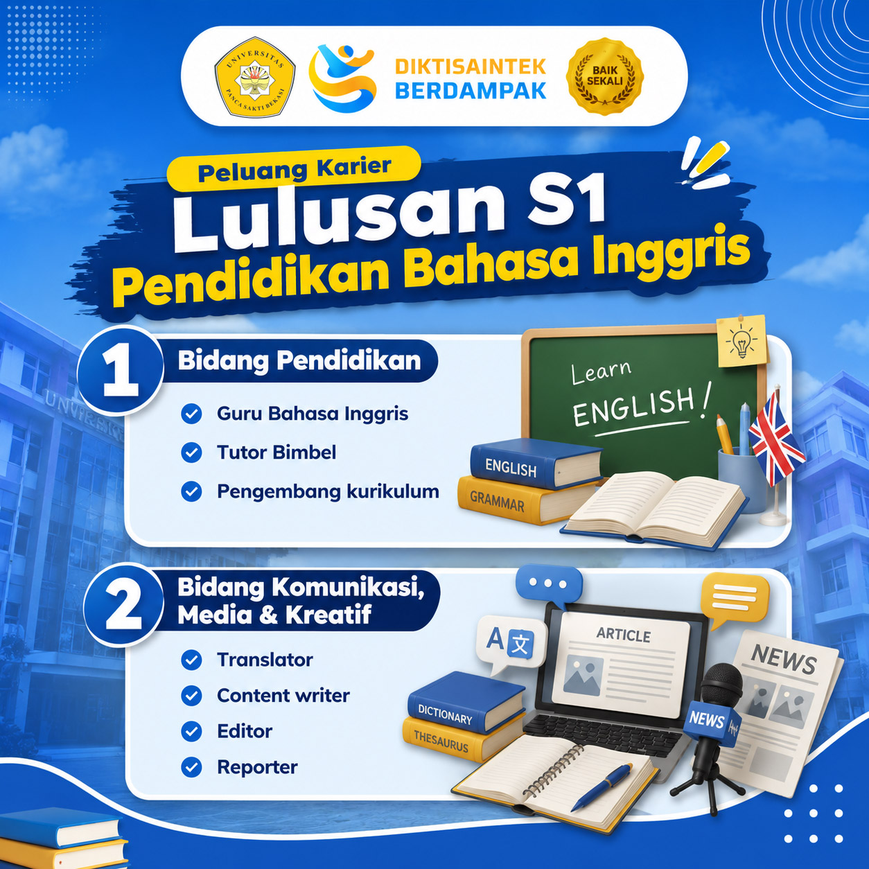 Universitas Dekat Pemda Kabupaten Bekasi