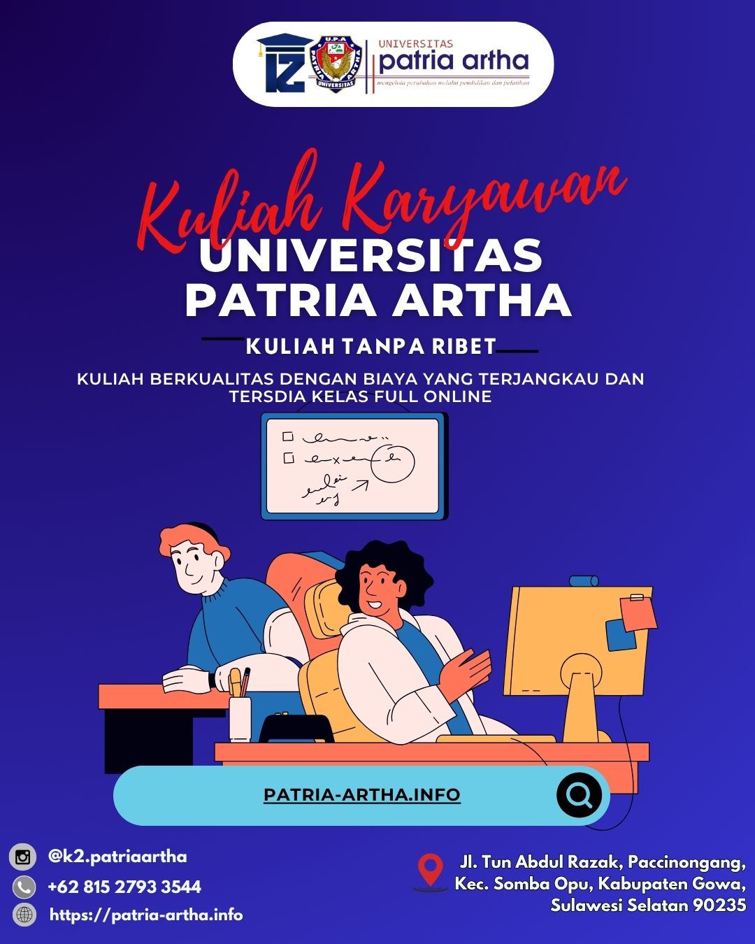 Raih Gelar S2 Manajemen Tanpa terhalang kesibukan kerja